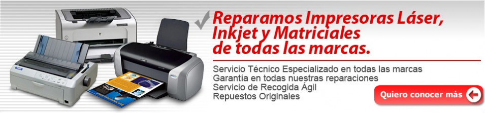 mantenimiento de impresoras